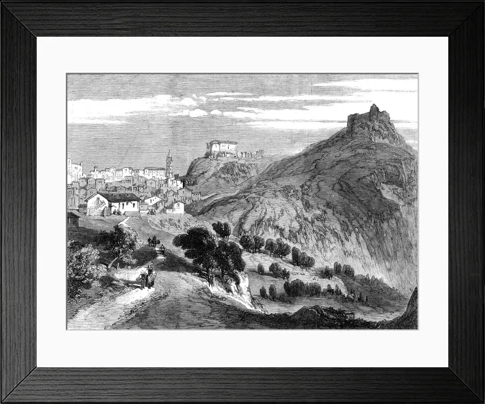 Framed Print : The Revolution in Sicily - Calatafimi, 1860. Creator: Unknown Framed Print : The Revolution in Sicily - Calatafimi, 1860. Creator: Unknown