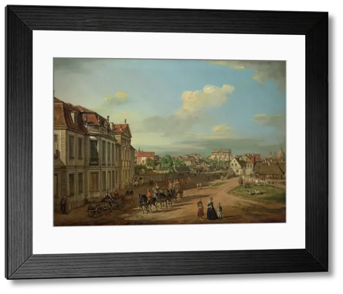 Framed Print : The Iron Gate Square in Warsaw, 1779. Creator: Bellotto, Bernardo (1720-1780) Framed Print : The Iron Gate Square in Warsaw, 1779. Creator: Bellotto, Bernardo (1720-1780)