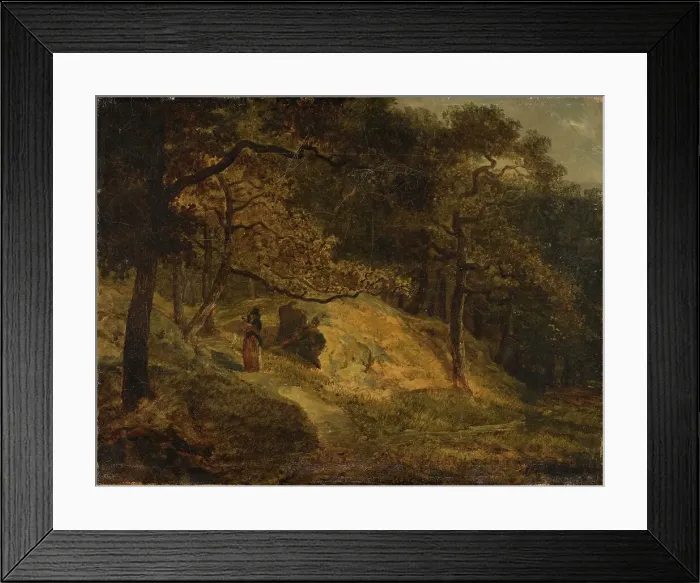 Framed Print : At Djurgården in Stockholm. Creator: Johann Christian Michael Ezdorf Framed Print : At Djurgården in Stockholm. Creator: Johann Christian Michael Ezdorf