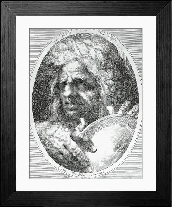 Framed Print : Chilon, 1596. Creator: Jan Muller Framed Print : Chilon, 1596. Creator: Jan Muller