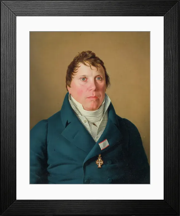 Framed Print : Danish Governor Lund, early-mid 19th century. Creator: CW Eckersberg Framed Print : Danish Governor Lund, early-mid 19th century. Creator: CW Eckersberg