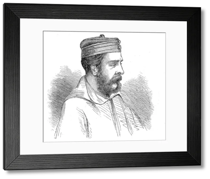 Framed Print : Lieut.Col. Dunne, Commander of the English Battalion in Sicily, 1860. Creator: Unknown Framed Print : Lieut.Col. Dunne, Commander of the English Battalion in Sicily, 1860. Creator: Unknown