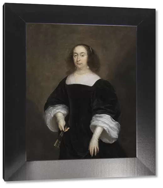 Elisabeth Vivien, married Parmentier. Creator: Cornelis Janssens van Ceulen