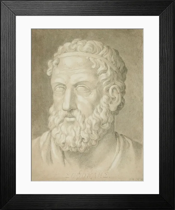 Framed Print : Sophocles, between 1800 and 1899. Creator: Unknown Framed Print : Sophocles, between 1800 and 1899. Creator: Unknown