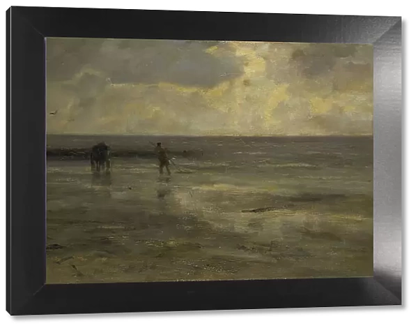 Beach, evening, 1890. Creator: Jacob Henricus Maris