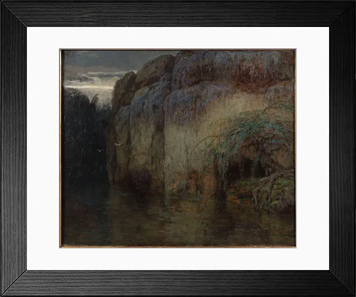 Framed Print : Twilight, c.1900. Creator: Mandl, Josef (1874-1933) Framed Print : Twilight, c.1900. Creator: Mandl, Josef (1874-1933)