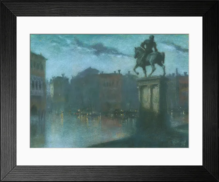 Framed Print : Venice, 1912. Creator: Lévy-Dhurmer, Lucien (1865-1953) Framed Print : Venice, 1912. Creator: Lévy-Dhurmer, Lucien (1865-1953)