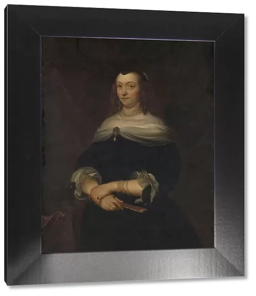 Portrait of a Woman, thought to be Lucretia Boudaen (1616-1663), Wife of Jean Ortt and Second Wife o Creator: Unknown