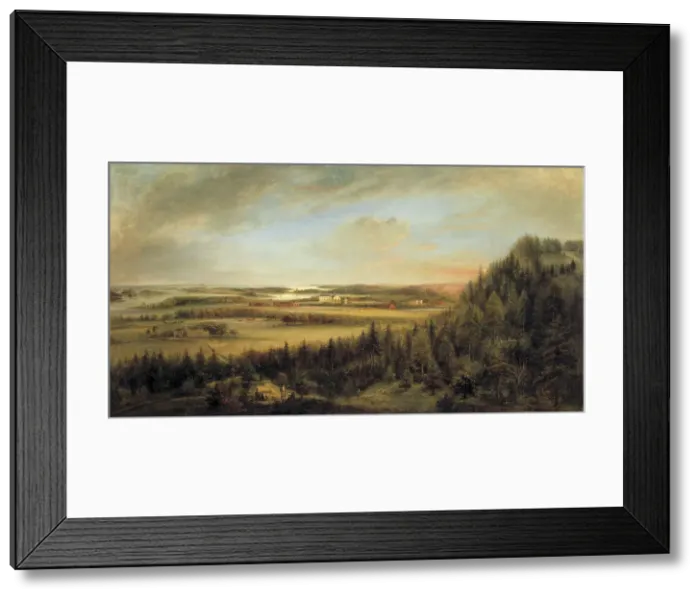 Framed Print : Aspen Mill, 1790s. Creator: Elias Martin Framed Print : Aspen Mill, 1790s. Creator: Elias Martin