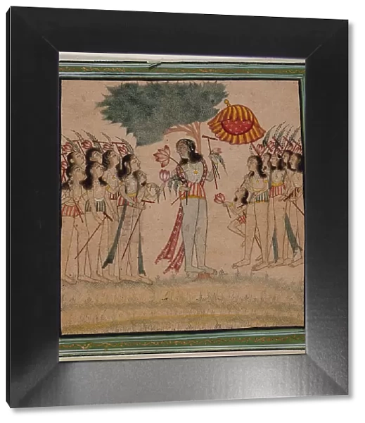 Krishna with the Gopas, between c1720 and c1730. Creator: Unknown