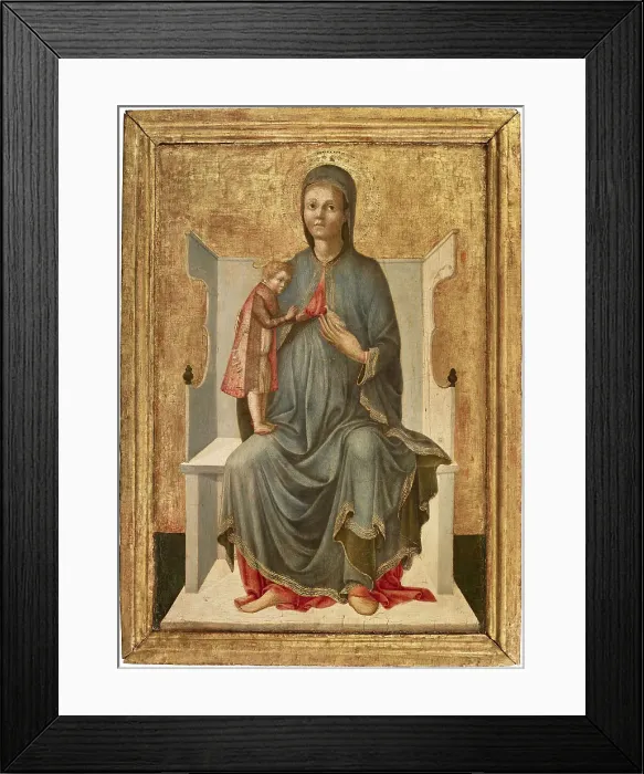 Framed Print : Virgin and Child, ca 1430. Creator: Uccello, Paolo (1397-1475) Framed Print : Virgin and Child, ca 1430. Creator: Uccello, Paolo (1397-1475)