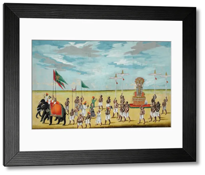 Framed Print : Religious Procession, c1850. Creator: Unknown Framed Print : Religious Procession, c1850. Creator: Unknown
