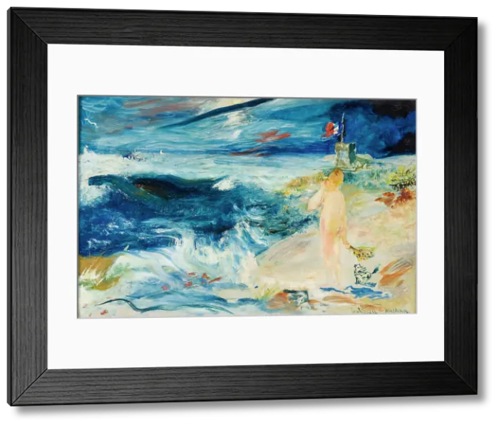 Framed Print : At the Seashore, 1894. Creator: Ernst Josephson Framed Print : At the Seashore, 1894. Creator: Ernst Josephson