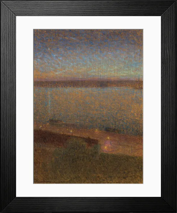 Framed Print : A Night in May, 1895. Creator: Eugène Jansson Framed Print : A Night in May, 1895. Creator: Eugène Jansson