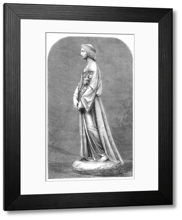 Framed Print : Sculpture: Chastity, by J. Durham, in the Royal Academy Exhibition, 1860. Creator: Smyth. Sculpture: Chastity, by J. Durham, in the Royal Academy Exhibition, 1860. Creator: Smyth Framed Print : Sculpture: Chastity, by J. Durham, in the Royal Academy Exhibition, 1860. Creator: Smyth. Sculpture: Chastity, by J. Durham, in the Royal Academy Exhibition, 1860. Creator: Smyth