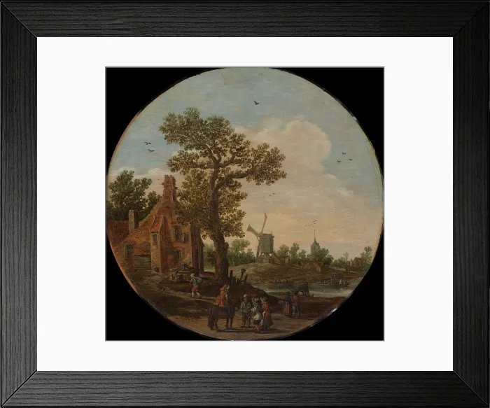 Framed Print : Summer, 1625. Creator: Jan van Goyen Framed Print : Summer, 1625. Creator: Jan van Goyen