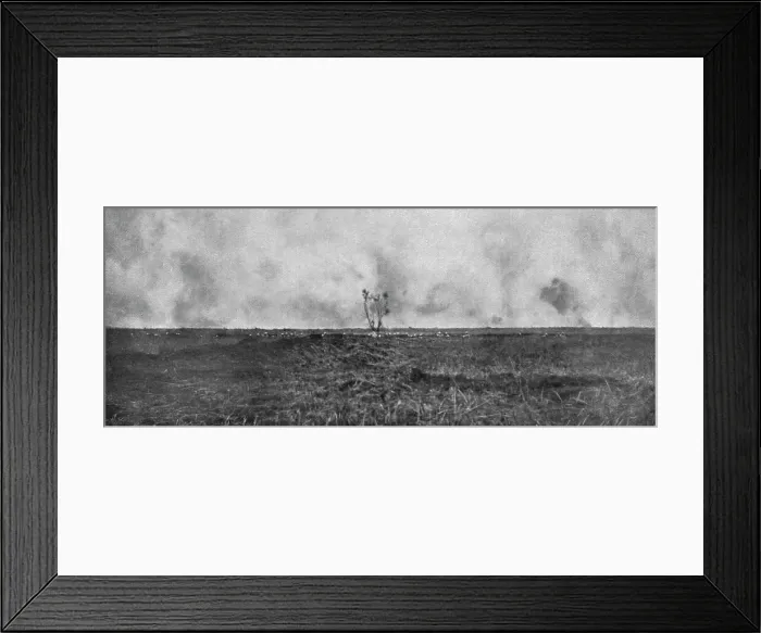Framed Print : Notre Attaque du 12 septembre 1916 ; Le bombardement des lignes allemandes de Feuillaucourt, a l'Es Creator: Unknown Framed Print : Notre Attaque du 12 septembre 1916 ; Le bombardement des lignes allemandes de Feuillaucourt, a l'Es Creator: Unknown