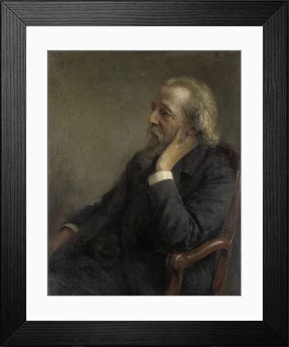 Framed Print : Portrait of Rev. Petrus Hermannus Hugenholtz, founder of the Vrije Gemeente, 1908. Creator: Jan Veth Framed Print : Portrait of Rev. Petrus Hermannus Hugenholtz, founder of the Vrije Gemeente, 1908. Creator: Jan Veth