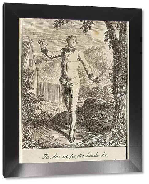 Plate 2 from The Deserter by Sedaine, 1775. Creator: Daniel Berger