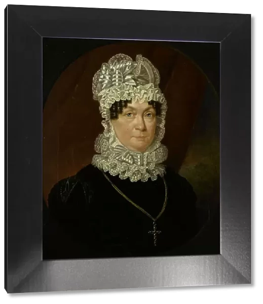 Portrait of Ann Brander (died 1837), Wife of Job Seaburne May, 1823. Creator: Jan Willem May
