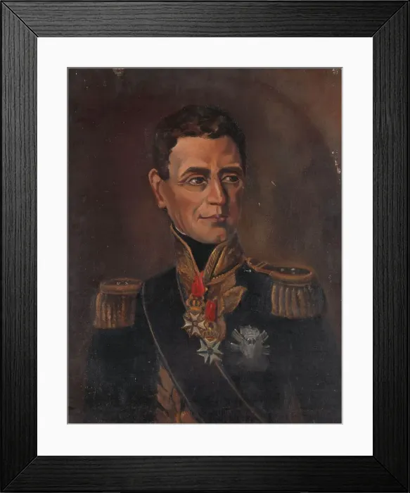 Framed Print : Jonkheer Jan Willem Janssens (1762-1838). Gouverneur-generaal (1811-12), 1815-1900. Creator: Unknown Framed Print : Jonkheer Jan Willem Janssens (1762-1838). Gouverneur-generaal (1811-12), 1815-1900. Creator: Unknown