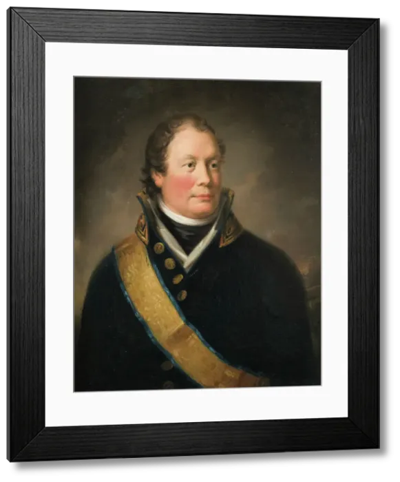 Framed Print : Georg Adlersparre, 1760-1835, Count, Major General, Cabinet Minister, 1809. Creator: Fredric Westin Framed Print : Georg Adlersparre, 1760-1835, Count, Major General, Cabinet Minister, 1809. Creator: Fredric Westin