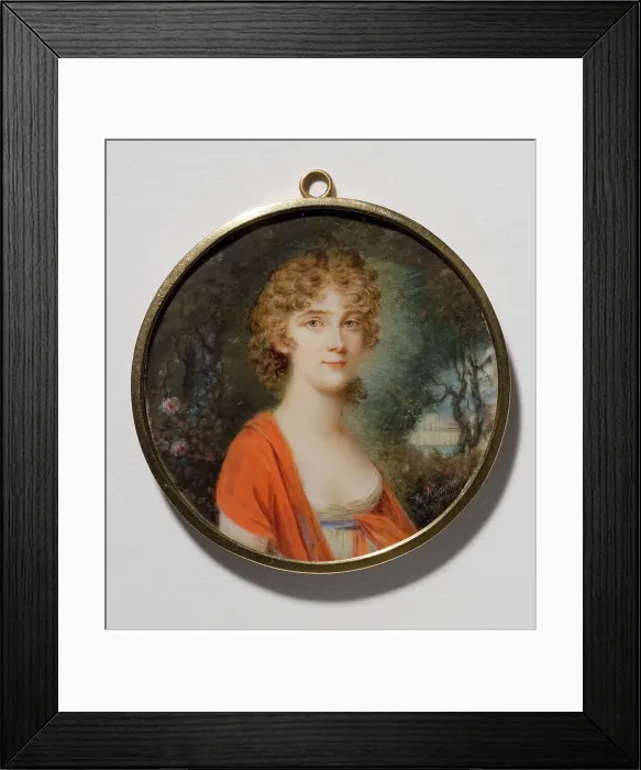 Framed Print : Fredrika Dorotea Wilhelmina, Queen of Sweden, 1800. Creator: Fredrik Filip Klingspor Framed Print : Fredrika Dorotea Wilhelmina, Queen of Sweden, 1800. Creator: Fredrik Filip Klingspor