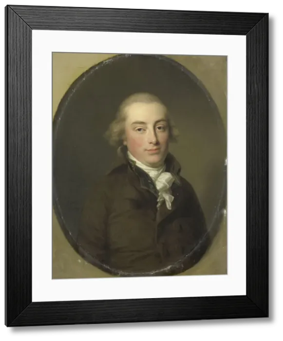 Framed Print : Portrait of Salomon Rendorp, Brewer in Amsterdam, 1793. Creator: Friedrich Tischbein Framed Print : Portrait of Salomon Rendorp, Brewer in Amsterdam, 1793. Creator: Friedrich Tischbein