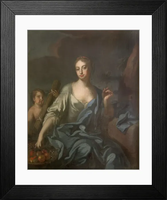 Framed Print : Peace and Harmony, early-mid 18th century. Creator: Georg Engelhard Schroder Framed Print : Peace and Harmony, early-mid 18th century. Creator: Georg Engelhard Schroder