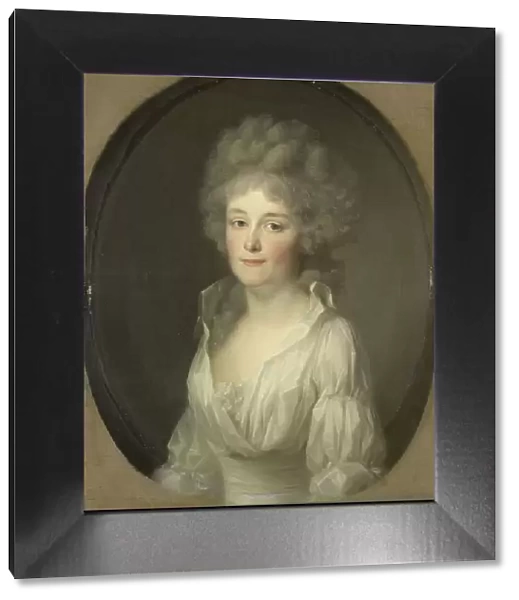 Portrait of Johanna Ferdinanda van Collen, Wife of Salomon Rendorp, 1793. Creator: Friedrich Tischbein