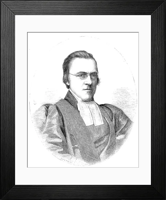 Framed Print : The Hon. and Rev. Samuel Waldegrave, D.D. the new Bishop of Carlisle... 1860. Creator: Smyth Framed Print : The Hon. and Rev. Samuel Waldegrave, D.D. the new Bishop of Carlisle... 1860. Creator: Smyth