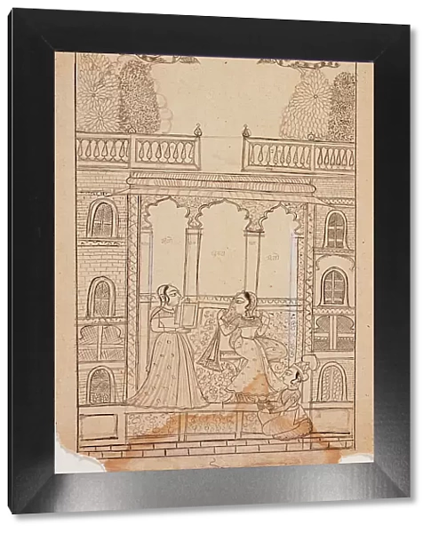 Ramagadi Ragini, Folio from a Ragamala (Garland of Melodies), c1775. Creator: Unknown
