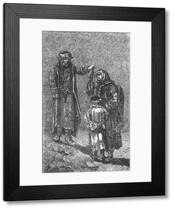 Framed Print : Bird Dealer.-Riga; The Baltic Provinces of Russia, 1875. Creator: Unknown Framed Print : Bird Dealer.-Riga; The Baltic Provinces of Russia, 1875. Creator: Unknown
