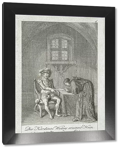 Illustration for the History of Henry VIII, 1797. Creator: Eberhard Siegfried Henne
