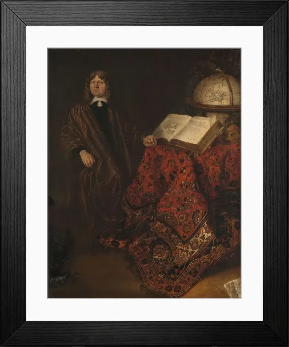 Framed Print : Cornelis Jansz Meyer (1629-1701), Hydraulic Engineer, 1650-1655. Creator: Abraham van den Hecken Framed Print : Cornelis Jansz Meyer (1629-1701), Hydraulic Engineer, 1650-1655. Creator: Abraham van den Hecken