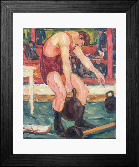Framed Print : Athletes. Creator: Gosta von Hennigs Framed Print : Athletes. Creator: Gosta von Hennigs