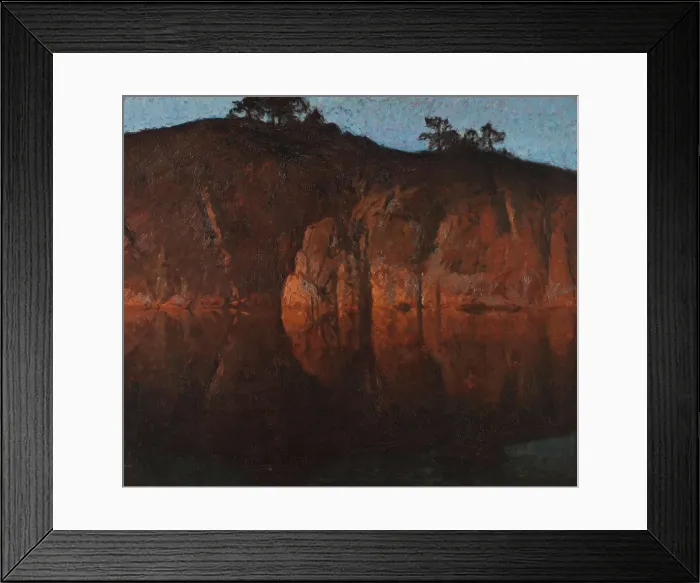 Framed Print : After Sunset. Motif from the Archipelago, 1907. Creator: Gottfrid Kallstenius Framed Print : After Sunset. Motif from the Archipelago, 1907. Creator: Gottfrid Kallstenius
