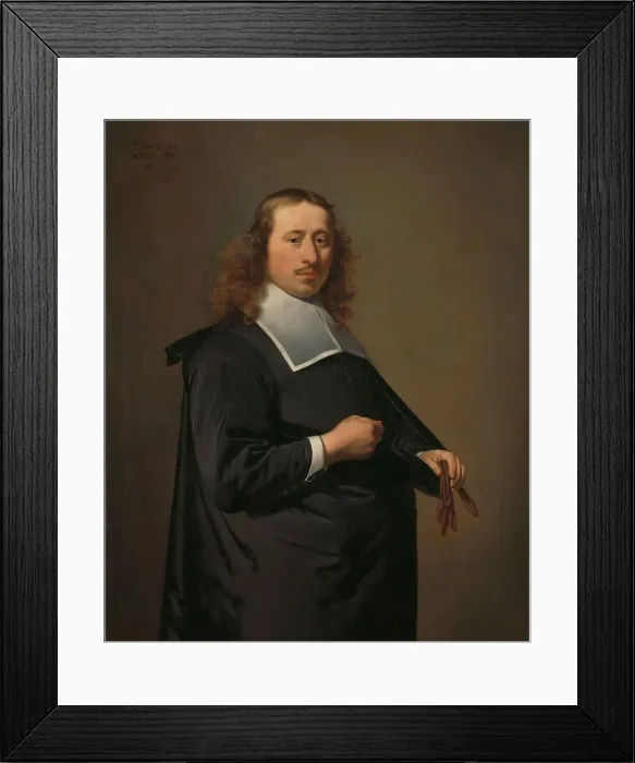 Framed Print : Willem Jacobsz Baert (1636-84), Burgomaster of Alkmaar and Amsterdam, 1671. Creator: Caesar Boëtius van Everdingen Framed Print : Willem Jacobsz Baert (1636-84), Burgomaster of Alkmaar and Amsterdam, 1671. Creator: Caesar Boëtius van Everdingen