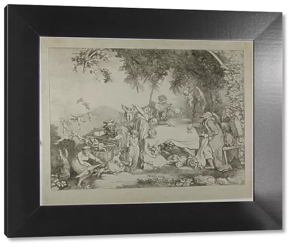 Auction of the Cupids, 1799. Creator: Johann Heinrich Ramberg