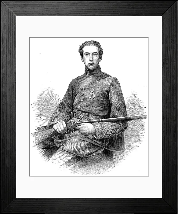 Framed Print : Mr. Edward Ross, the Rifle Champion of England - from a photograph by Claudet, 1860. Creator: Unknown Framed Print : Mr. Edward Ross, the Rifle Champion of England - from a photograph by Claudet, 1860. Creator: Unknown
