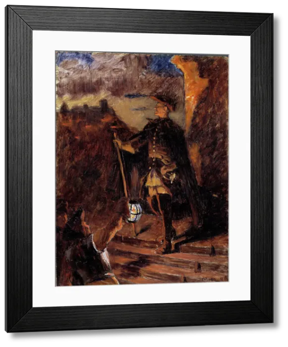 Framed Print : 30th November. Sketch, 1896. Creator: Gustaf Cederström Framed Print : 30th November. Sketch, 1896. Creator: Gustaf Cederström