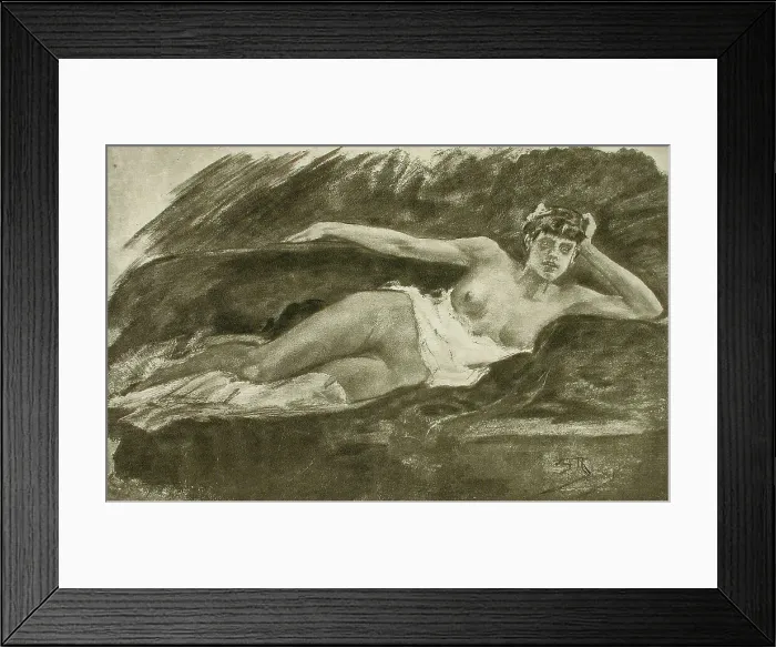 Framed Print : Messalina, 1889. Creator: Unknown Framed Print : Messalina, 1889. Creator: Unknown