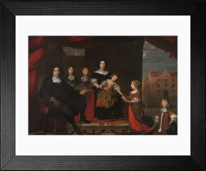 Framed Print : Reyer Reyersz van der Burch (1630-1695), Ammunition Officer attached to the Arsenal of the States-Ge Creator: Cornelis de Man Framed Print : Reyer Reyersz van der Burch (1630-1695), Ammunition Officer attached to the Arsenal of the States-Ge Creator: Cornelis de Man