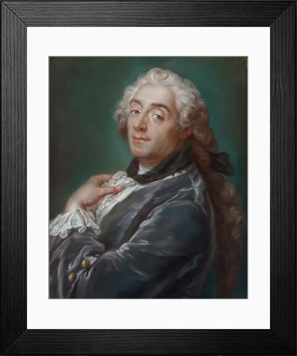Framed Print : François Boucher, early-mid-18th century. Creator: Gustaf Lundberg