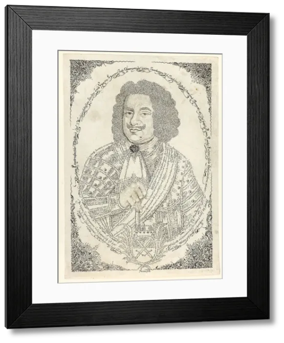 Framed Print : Johann Georg III, Elector of Saxony, n.d. Creator: Johann Michael Püchler Framed Print : Johann Georg III, Elector of Saxony, n.d. Creator: Johann Michael Püchler