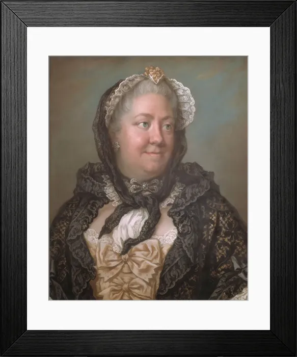 Framed Print : Countess Lovisa Ulrika Tessin, née Sparre, 18th century. Creator: Gustaf Lundberg Framed Print : Countess Lovisa Ulrika Tessin, née Sparre, 18th century. Creator: Gustaf Lundberg
