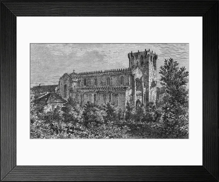 Framed Print : The Monastery De Leca Do Balio, near Oporto; Excursions near Lisbon, 1875. Creator: Unknown Framed Print : The Monastery De Leca Do Balio, near Oporto; Excursions near Lisbon, 1875. Creator: Unknown