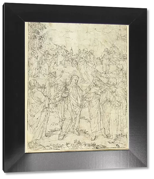 Christ and the Apostles, c. 1625. Creator: Johann Mathias Kager