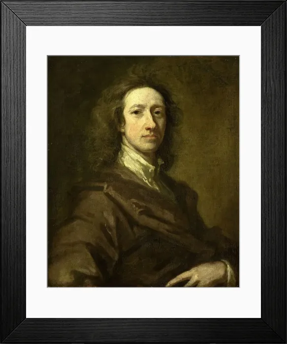 Framed Print : Cornelis de Bruyn (1652-1727), Draftsman and Traveller, 1695-1700. Creator: Sir Godfrey Kneller Framed Print : Cornelis de Bruyn (1652-1727), Draftsman and Traveller, 1695-1700. Creator: Sir Godfrey Kneller