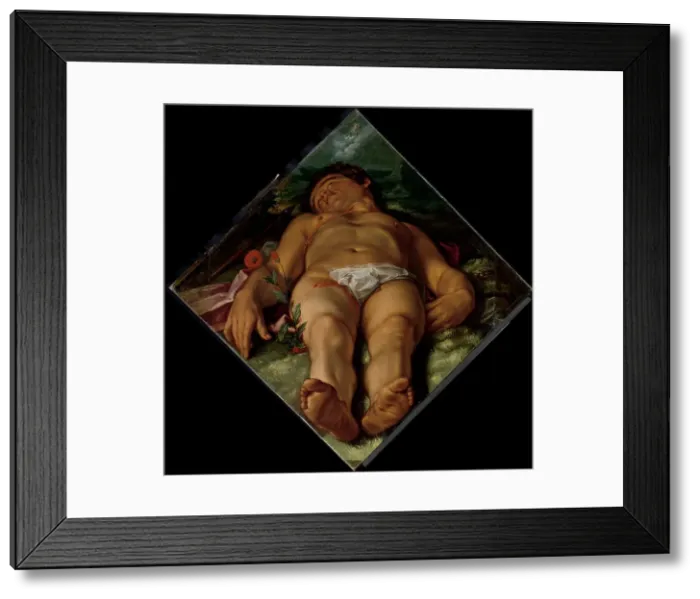 Framed Print : Dying Adonis, 1609. Creator: Hendrik Goltzius Framed Print : Dying Adonis, 1609. Creator: Hendrik Goltzius